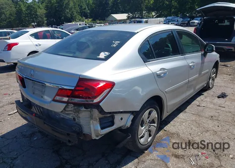 2013 Honda Civic Lx z USA, uszkodzony, nr VIN 19XFB2F52DE097962